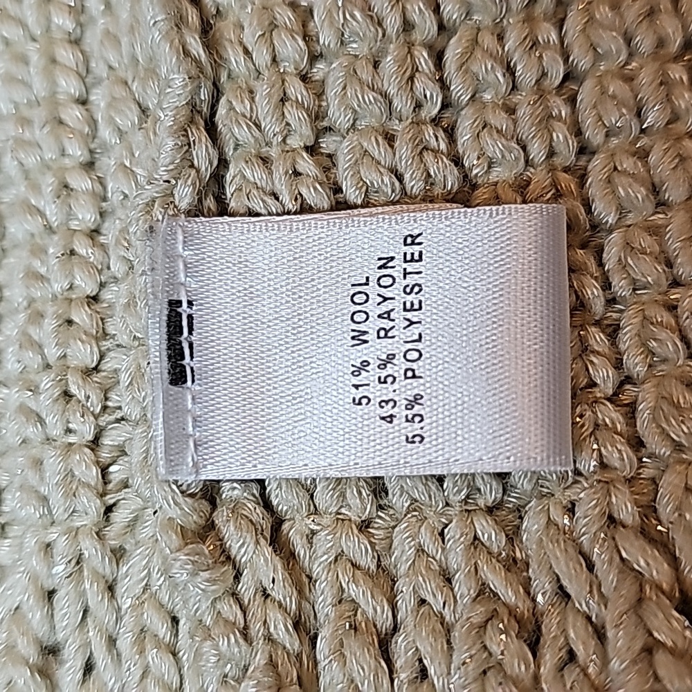NEW VINTAGE ST. JOHN YELLOW LABEL WOOL BLEND HOODED OPEN FRONT CARDIGAN - Picture 14 of 15